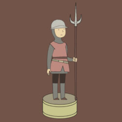 兵士A