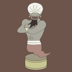 砂の魔神のイフリート