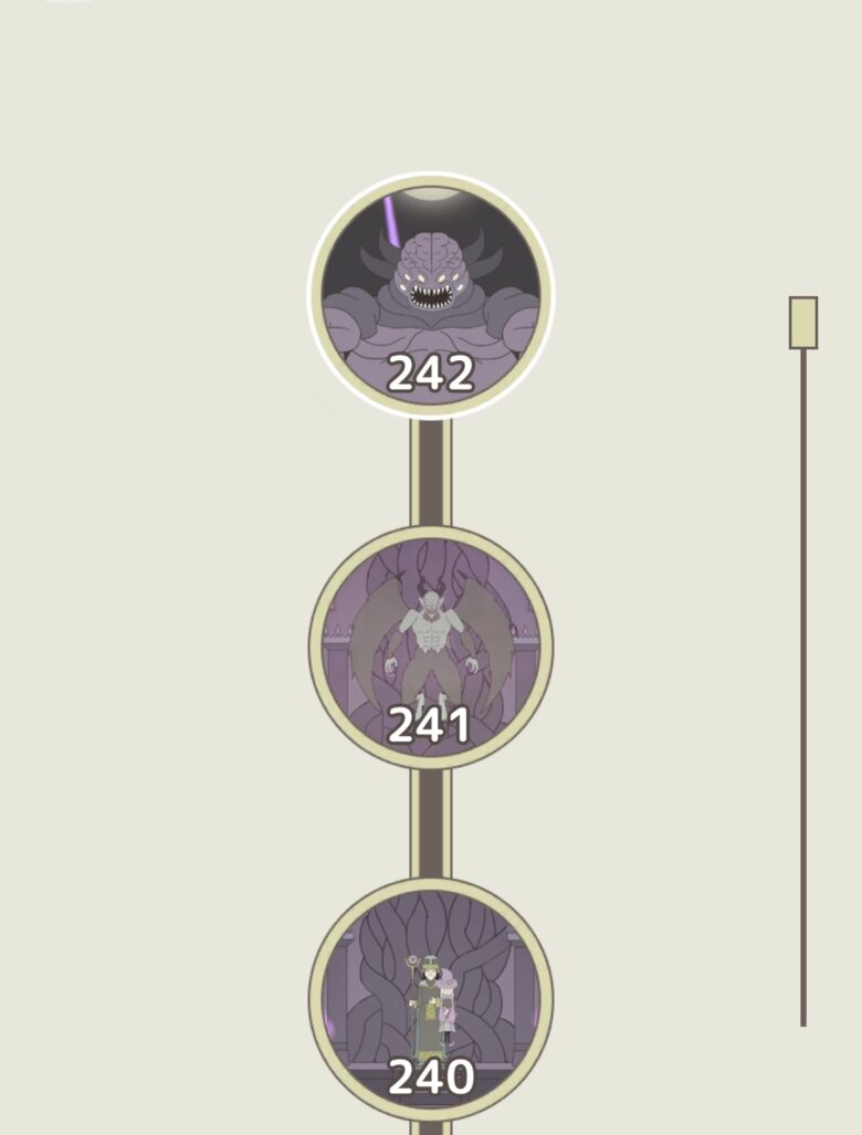 IQダンジョン2 レベル228〜242「暗黒の城」